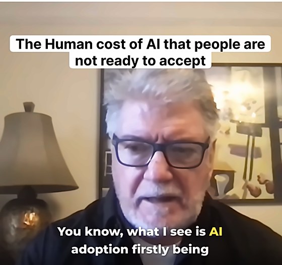 Norm Wilkinson video: the human cost of AI