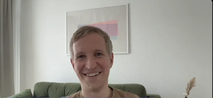 Client on a Blueberry content interview call